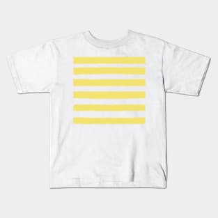 Yellow Lines Kids T-Shirt